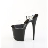 Pleaser FLAMINGO-808PREM Black Exotic High Heels Pole Dance