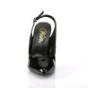 Pleaser SEDUCE-317 Black Patent Sale Women