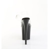 Pleaser FLAMINGO-808PREM Black Exotic High Heels Pole Dance