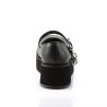 Demonia SPRITE-05 Black Vegan Maryjane Platform Shoes