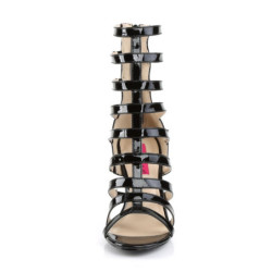 Pleaser Pink Label DREAM-438 Black Patent Sale Women