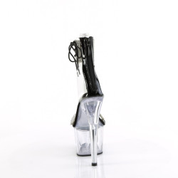 Pleaser ADORE-727RS Ankle Cuff Black Insole High Heels