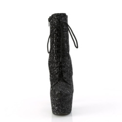 Pleaser ADORE-1020GWR Black Glitter Sale Women