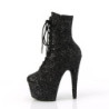 Pleaser ADORE-1020GWR Black Glitter Sale Women