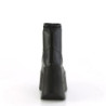 Demonia DYNAMITE-100 Black Vegan Platform Wedge Boots