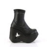 Demonia DYNAMITE-100 Black Vegan Platform Wedge Boots