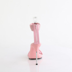 Fabulicious CHIC-40 Rose Ankle Strap Steel Heel Sandal