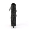 Pleaser ADORE-1020GWR Black Glitter Sale Women