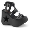 Fabulicious CHIC-40 Tan Ankle Strap Steel Heel Sandal