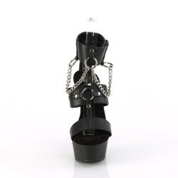 Pleaser DELIGHT-661 T-Strap Ankle Strap High Heels