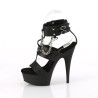 Pleaser DELIGHT-661 T-Strap Ankle Strap High Heels