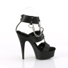 Pleaser DELIGHT-661 T-Strap Ankle Strap High Heels