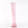 Demonia DYNAMITE-218 Rose Glitter Platform Wedge Boots