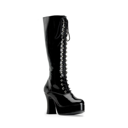 Funtasma EXOTICA-2020 Black 70s Platform Abba Boots