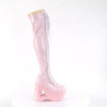 Demonia DYNAMITE-300 Rose Thigh High Wedge Boots