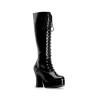 Funtasma EXOTICA-2020 Black 70s Platform Abba Boots
