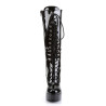 Funtasma EXOTICA-2020 Black 70s Platform Abba Boots