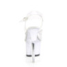 Pleaser ECHOLITE-708 Clear Light Up Platform High Heels