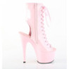 Pleaser ADORE-1016 Rose Patent High Heeled Ankle Boots
