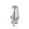 Pleaser ECLIPSE-601 Clear Stiletto Spike Heeled Mules