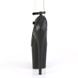 Pleaser FLAMINGO-850 Black Exotic Pole Dance High Heels