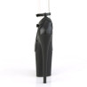 Pleaser FLAMINGO-850 Black Exotic Pole Dance High Heels