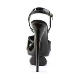 Pleaser ECLIPSE-609 Black Patent Sale Women