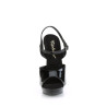 Fabulicious SULTRY-609 Black Patent Sale Women