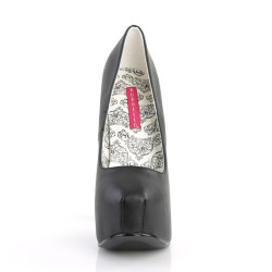 Bordello TEEZE-06 Vegan Platform Burlesque Pumps