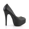 Bordello TEEZE-06 Vegan Platform Burlesque Pumps