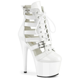 Pleaser ADORE-1013MST White Patent Sale Women