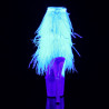 Pleaser ADORE-1017MFF Transparent White Feathers