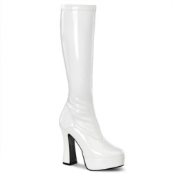 Pleaser ELECTRA-2000Z knee high boots heels