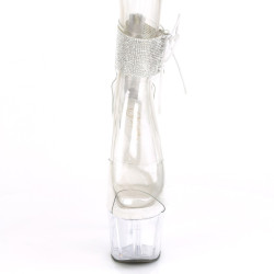 Pleaser ADORE-724RS Ankle Cuff Clear Women High Heels
