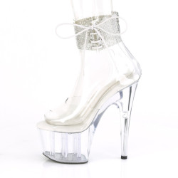 Pleaser ADORE-724RS Ankle Cuff Clear Women High Heels