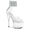 Pleaser ADORE-724RS-02 Platform Ankle Cuff High Heels