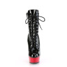 Pleaser DELIGHT-1020 Black Patent Red Sale Women