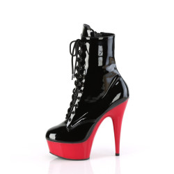 Pleaser DELIGHT-1020 Black Patent Red Sale Women