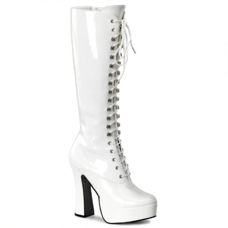 Pleaser ELECTRA-2020 knee high boots heels