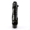 Pleaser DELIGHT-1033 Black Patent Sale Women