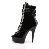 Pleaser DELIGHT-1033 Black Patent Sale Women