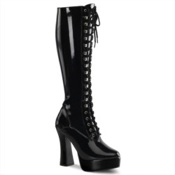 Pleaser ELECTRA-2023 knee high boots heels