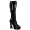 Pleaser ELECTRA-2023 knee high boots heels