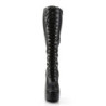 Pleaser ELECTRA-2023 Vegan Chunky 70s Abba Boots