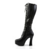 Pleaser ELECTRA-2023 Vegan Chunky 70s Abba Boots