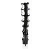 Pleaser DELIGHT-698 Knee High Heeled Platform Sandals