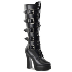 Pleaser ELECTRA-2042 knee high boots heels