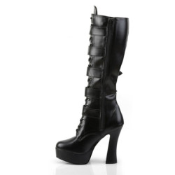 Pleaser ELECTRA-2042 Vegan Chunky 70s Abba Boots