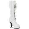 Pleaser ELECTRA-2020 White Vegan Leather Sale Women
