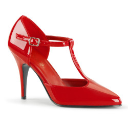 Pleaser VANITY-415 Red Patent Sale Women